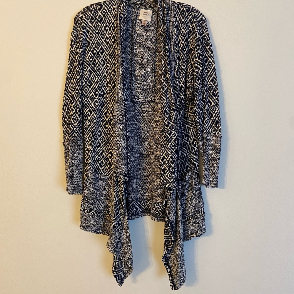 Knox Rose Aztec print cardigan Women’s small